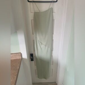 Elegant Sage Green Women's Dress